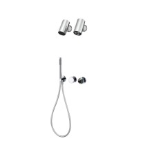 Dual Function Concealed Shower System